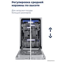 Встраиваемая посудомоечная машина MAUNFELD MLP-08PRO