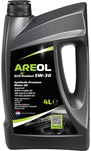 Моторное масло Areol ECO Protect 5W-30 4л