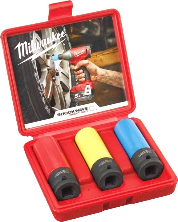 

Набор трещотка с головками Milwaukee 4932451568 (3 предмета)