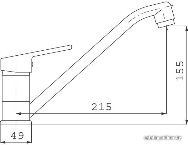 Смеситель Ferro Smile BSM4