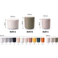 Пуфик Signal Doti C (Brego 34 темно-бежевый)