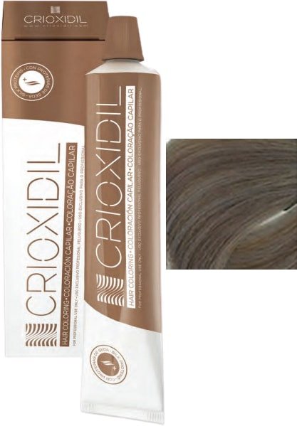 Крем-краска для волос Crioxidil Silk Color 8.11tc светло-русый интенсивно пепельный