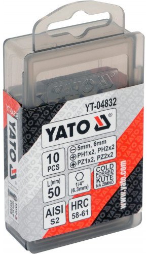 

Набор бит Yato YT-04832