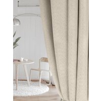 Комплект штор Soft Lines Рогожка димаут 2226-2 (150x240, молочный)