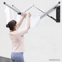 Сушилка для белья Brabantia WallFix с защитным коробом 475924 (стальной матовый)