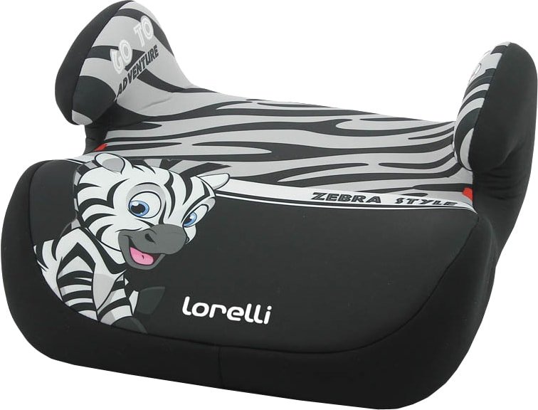 

Детское сиденье Lorelli Topo Comfort 2020 (серый/черный, зебра)