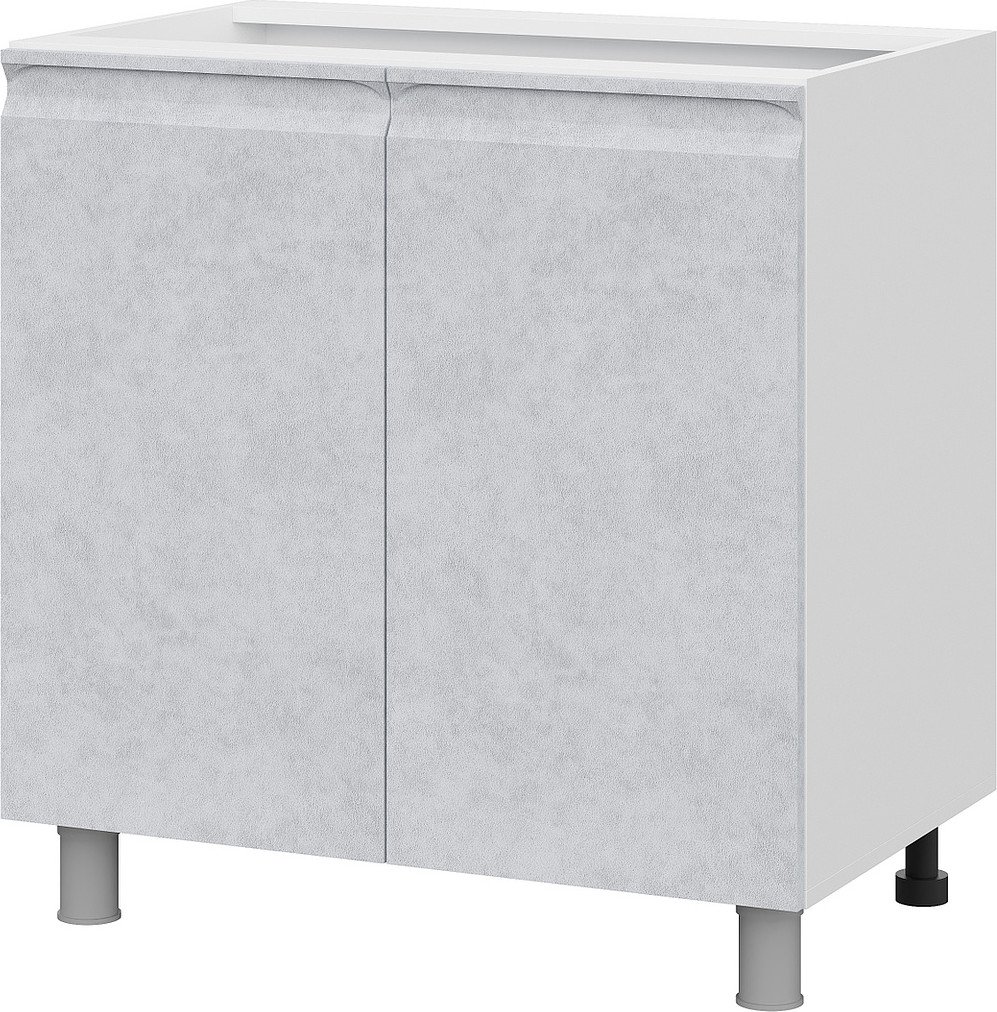 

Шкаф напольный SV-Мебель Вельвет С800 (бетон снежный)