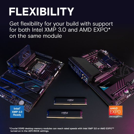Crucial Pro Overclocking Edition 2x16ГБ DDR5 6000 МГц