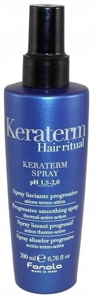 

Спрей Fanola Термозащитный выпрямляющий Keraterm Hair Ritual 200 мл