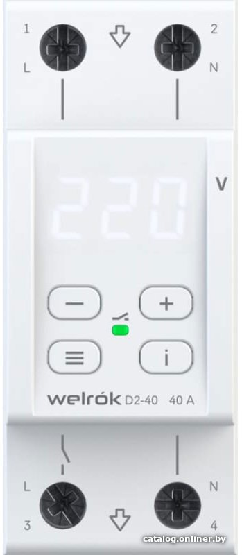 Реле напряжения Welrok D2-40
