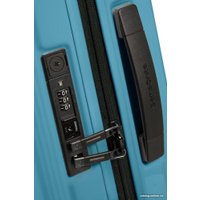 Чемодан-спиннер Samsonite Nuon Metallic Ocean Blue 55 см