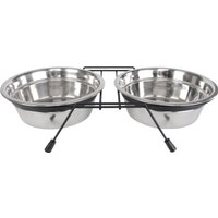 Миски на подставке ZooZooZoo на подставке SWT-6010-1650 (черный)