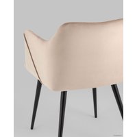 Стул Stool Group Джоэл с подлокотниками vd-joel-b5 (велюр бежевый)