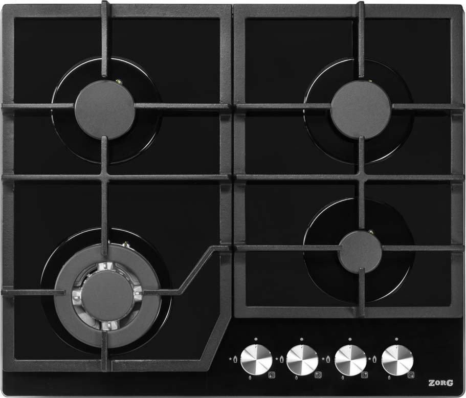 

Варочная панель ZorG HAG61 FDW black silver