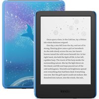 Электронная книга Amazon Kindle Kids 2024 (синий, с обложкой Space Whale)