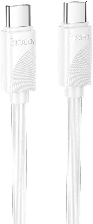 Кабель Hoco X114 60W USB Type-C - USB Type-C (1 м, белый)