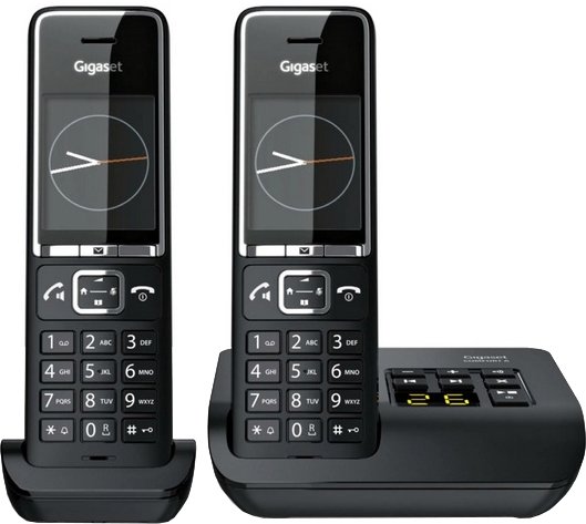 

Радиотелефон Gigaset Comfort 550A Duo RUS (черный)