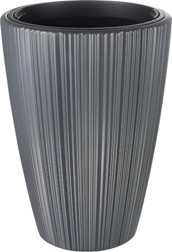 Кашпо Эльфпласт Tocco EP667 (графитовый)