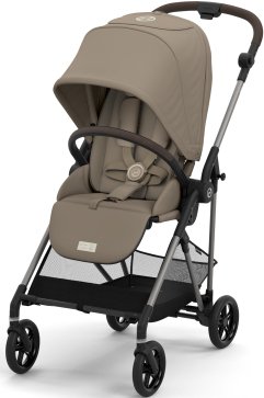 

Коляска прогулочная «книга» Cybex New Melio (seashell beige)