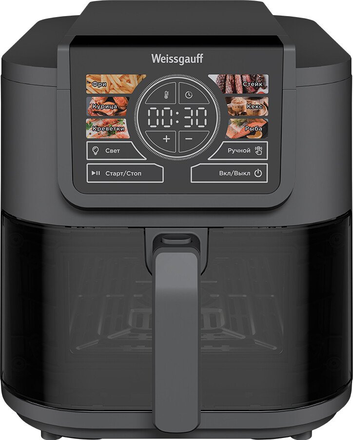 

Аэрогриль (аэрофритюрница) Weissgauff WAF 715 DW Smart Fry