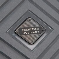 Чемодан-спиннер Francesco Molinary 338-2701/2-20DGR (темно-серый)