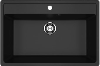 Кухонная мойка Ulgran U-600 (344 ультра-черный)