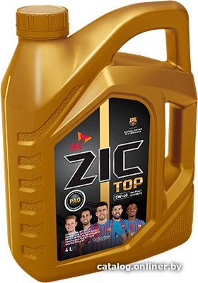 Моторное масло ZIC TOP 5W-40 4л