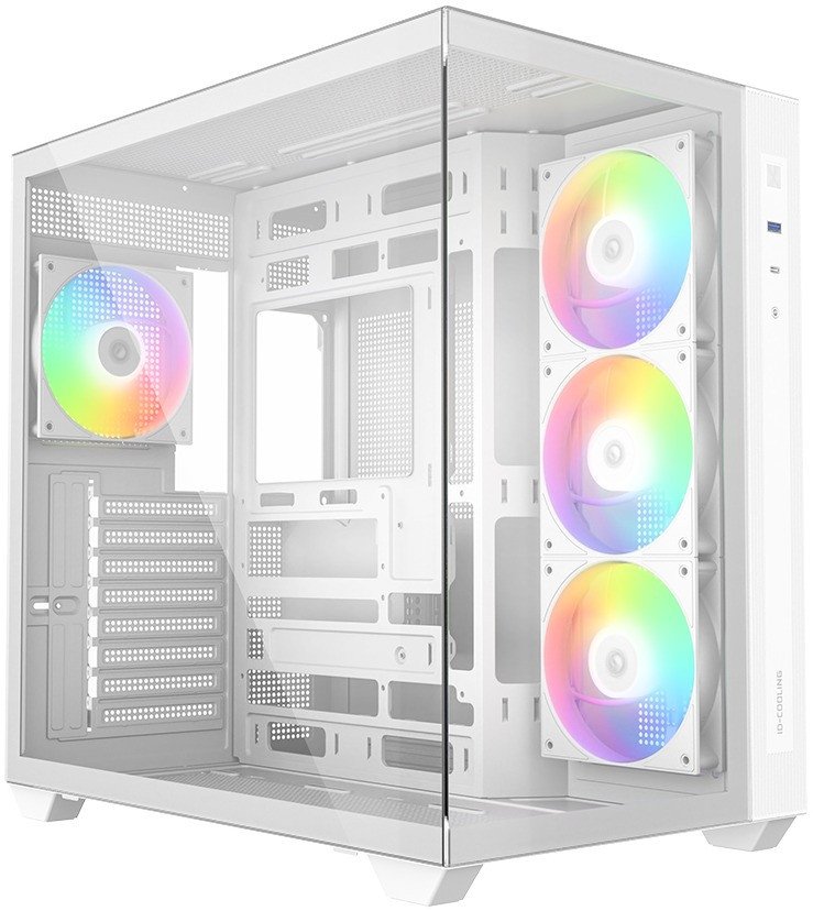 Корпус ID-Cooling View 510 ARGB (белый)