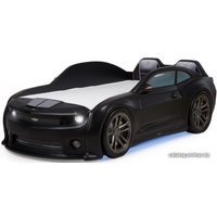 Кровать-машина Futuka kids EVO 3D Camaro 180x90 (черный матовый)