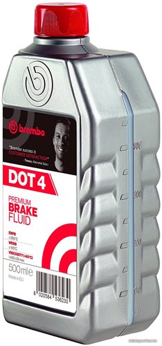 Тормозная жидкость Brembo DOT 4 0.5л