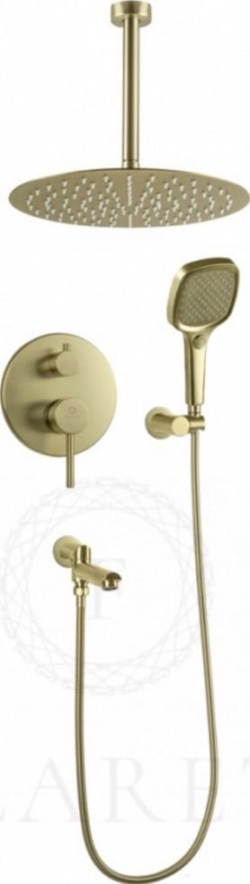 Душевая система  Filarete Roun FL1027 (Матовое золото)