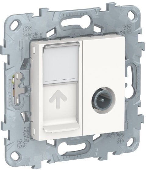 

Розетка телевизионная Schneider Electric New Unica NU547018