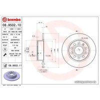  Brembo 08950211