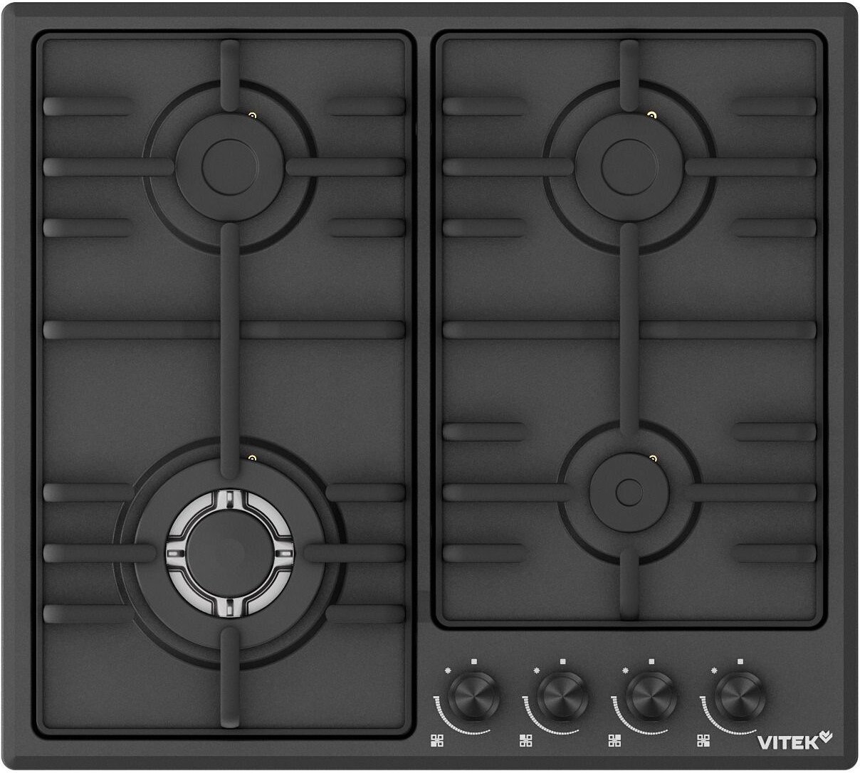 

Варочная панель Vitek VGH 6410W MBK