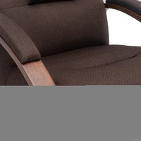 Интерьерное кресло Импэкс Leset Лион (орех текстура/малмо 28/коричневый)