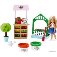 Кукла Barbie Овощной сад Челси FRH75