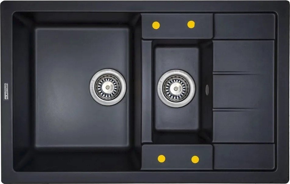 

Кухонная мойка Ecoshtein Rechteck 781.5 (черный)