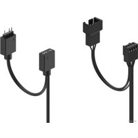 Комплект вентиляторов для корпуса Fractal Design Aspect 14 RGB PWM (черный, 3 шт) FD-F-AS1-1407