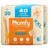 Трусики-подгузники Momfy 6 размер XXL (2x20шт)