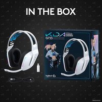 Наушники Logitech G733 Lightspeed Wireless K/DA League of Legends