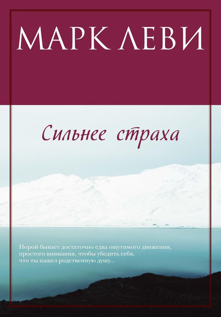 

Книга издательства Иностранка. Сильнее страха (Леви М.)