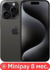 iPhone 15 Pro 128GB (черный титан)