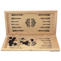 Шашки/нарды Фабрика нард Орнамент BL401 (дуб)