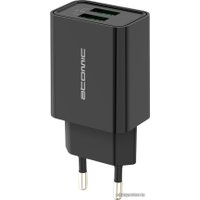 Сетевое зарядное Atomic U400 (черный)