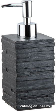 Дозатор для жидкого мыла Perfecto Linea 35-151101 (черный)