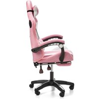 Игровое (геймерское) кресло Jiqiao DG8003-PT (розовый)