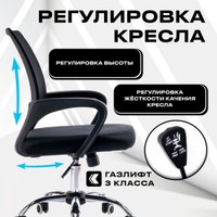 Офисное кресло Keizen CH-696 NL KZ-7351111 (черный)