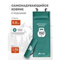 Самонадувающийся коврик RSP Outdoors Sunny 50 (зеленый)