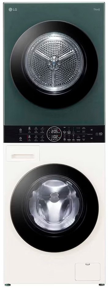 Стирально-сушильная машина с двумя барабанами LG W4W8LVPK2HM