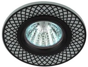

Точечный светильник ЭРА DK LD42 WH/BK